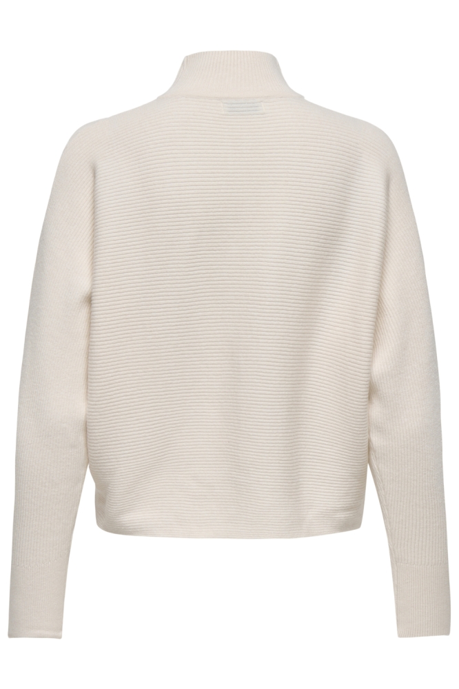 JDYPRIME LIFE L/S HN BAT. PULL. KNT 15351898 WHITECAP GRAY/MELANGE